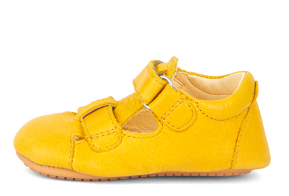 Froddo Prewalkers Yellow - Sandalia barefoot/respetuoso primeros pasos