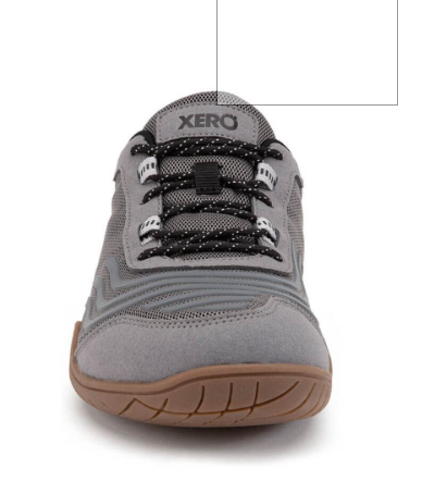 Xero shoes 360 asphalt deportiva crossfit barefoot minimalista gris (hombre)