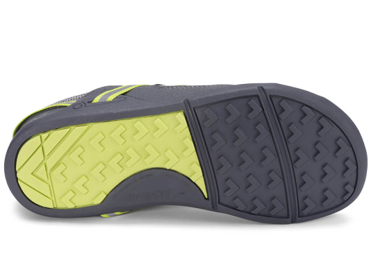 Prio Running and Fitness Shoe - Kids - Xero Shoes - Environmentally Friendly Sneakers Grey Lime 