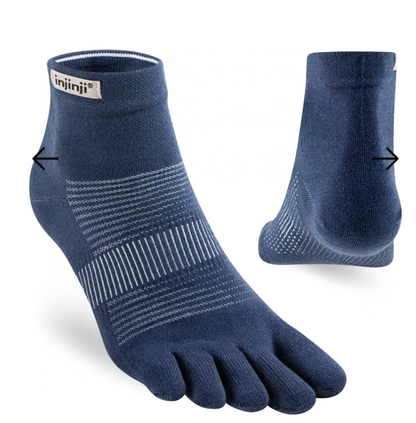 INJINJI Calcetines RUN LIGHTWEIGHT MINI-CREW (Navy)