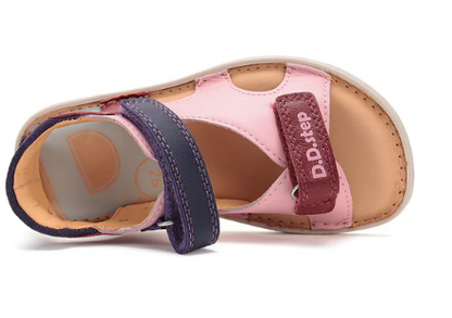 DD Step sandalias barefoot en piel BG076-51334B pink (EU 26-31)