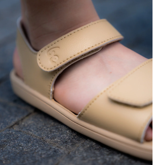 Be Lenka sandalias barefoot Miami Kids - Light Brown