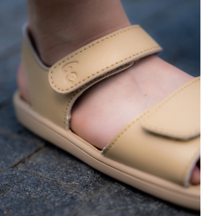 Be Lenka sandalias barefoot Miami Kids - Light Brown