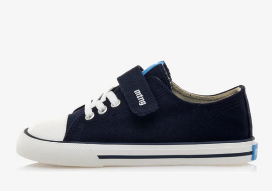 Mustang free baby y niños deportivas lona azul navy