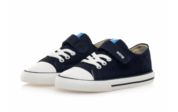 Mustang free baby y niños deportivas lona azul navy