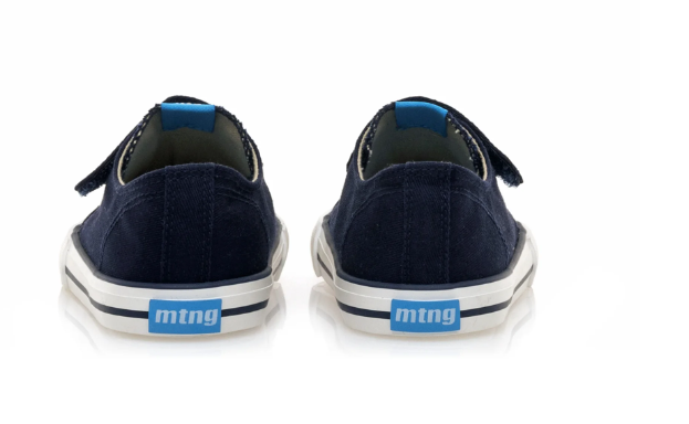 Mustang free baby y niños deportivas lona azul navy