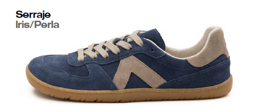 Coqueflex deportiva barefoot modelo Samba 4389 Serraje Iris/Perla