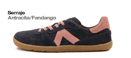Coqueflex deportiva barefoot modelo Samba 4389 Antracita/Fandango