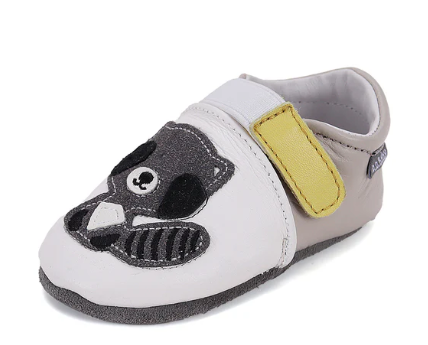 DD Step mocs respetuosos primeros pasos / zapatillas casa / guarderia modelo K1596-51788  blanco y amarillo