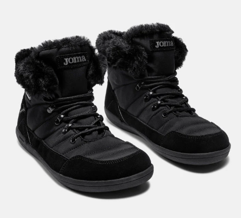 JOMA - Yaris Aislatex Lady Barefoot 2501 Negro - Botines barefoot deportivos con membrana repelente agua y termicos