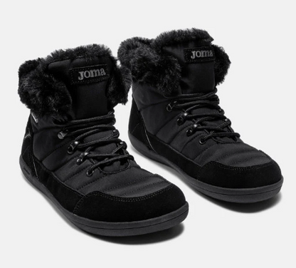 JOMA - Yaris Aislatex Lady Barefoot 2501 Negro - Botines barefoot deportivos con membrana repelente agua y termicos