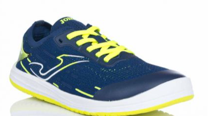 Joma Viper junior running azul marino lime