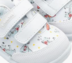 Titanitos zapatos deportivo L500 Dino blanco