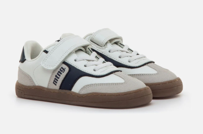 Scarpa sportiva ecologica Mustang Ref: 48942-C58021 bianco blu