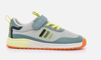 Mustang Free Viglo deportivas barefoot niño gris y fluor Ref. 49370