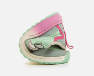 Mustang Free Viglo deportivas barefoot niño verde y rosa Ref. 49370