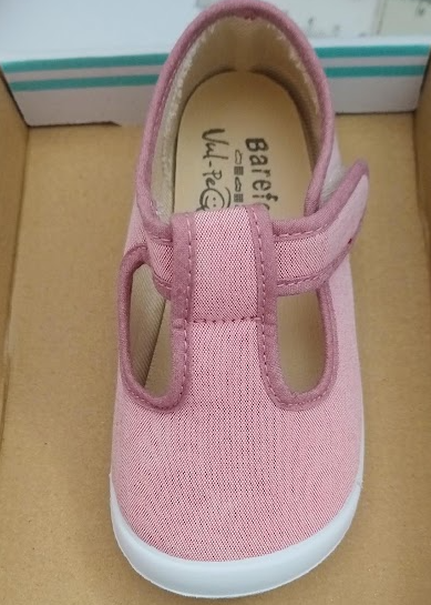 Vulpeques lonetas Barefoot modelo 302 N rojo nube pepito 100% bambú natural