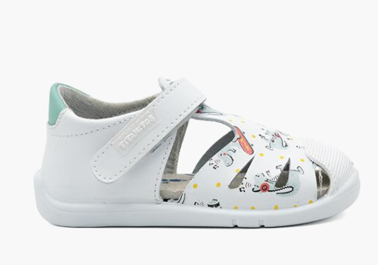 Titanitos sandalias respetuosas piel lavable L500 Patinete