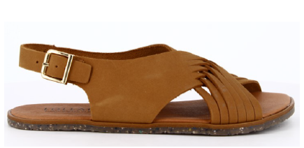 Vivant sandalias barefoot DALIA cuero: Nobuck Premium y Confort Total