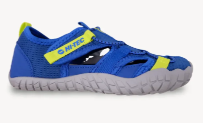 Hi-tec Koala junior sandalias barefoot deportivas niño blue grenoble green