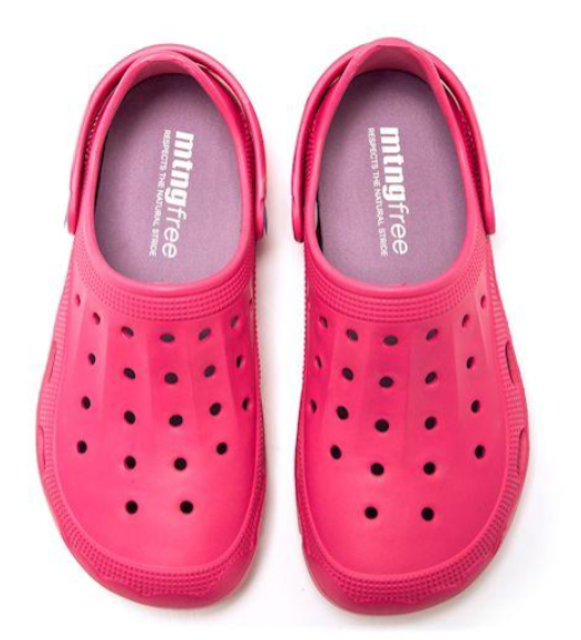 Zuecos Barefoot Mustang 85516 Evacare rosa (valido para transición)