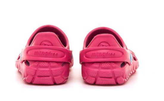 Zuecos Barefoot Mustang 85516 Evacare rosa (valido para transición)