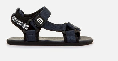 Mustang sandalias deportivas barefoot doble velcro azul marino nylon strap 49375