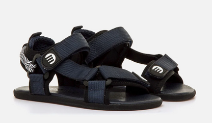 Mustang sandalias deportivas barefoot doble velcro azul marino nylon strap 49375
