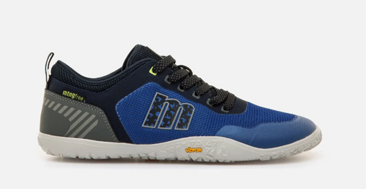 Mustang free Vibram sneakers barefoot minimalistas hombre azul