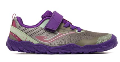 Joma deportivas trail running barefoot Tundra Barefoot Infantil Lila