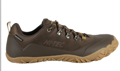 Hi-Tec Figaro Lux Low WP zapato barefoot worterproof (Con membrana impermeable) - Chocolate