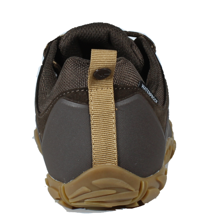 Hi-Tec Figaro Lux Low WP zapato barefoot worterproof (Con membrana impermeable) - Chocolate