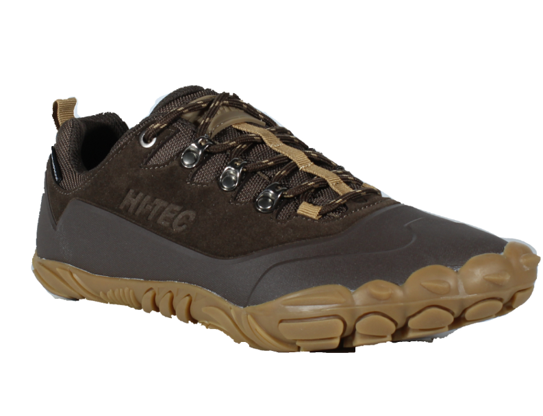 Hi-Tec Figaro Lux Low WP zapato barefoot worterproof (Con membrana impermeable) - Chocolate