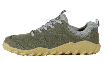Hi-Tec Loma Low WP deportivas waterproof barefoot (Con membrana impermeable)- Olive/Silver Birch