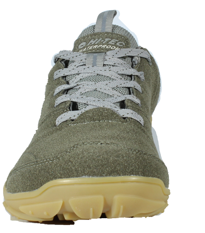 Hi-Tec Loma Low WP deportivas waterproof barefoot (Con membrana impermeable)- Olive/Silver Birch