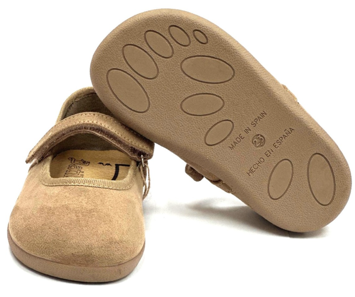 Batilas Mercedita barefoot Paz Serratex Fango Niña