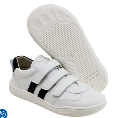 PIRUFLEX deportivo infantil respetuoso vegano blanco/marino DIXAN B