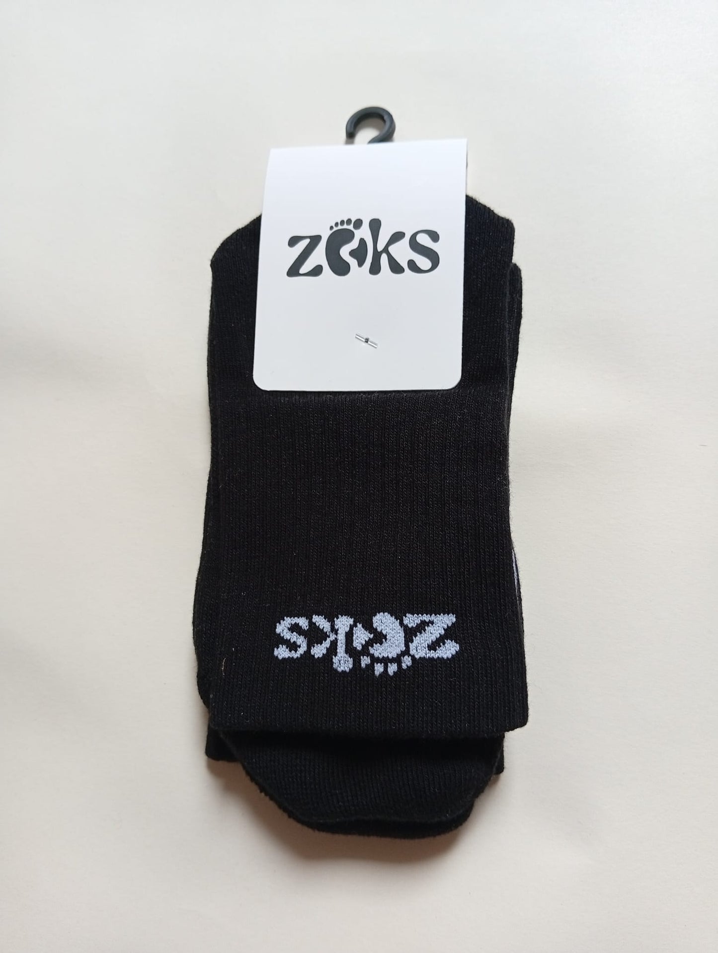 Calcetines con puntera anatomica Zoks negro