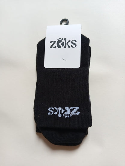 Calcetines con puntera anatomica Zoks negro