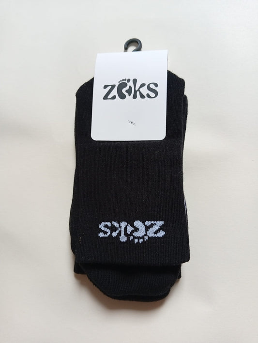 Calcetines con puntera anatomica Zoks negro