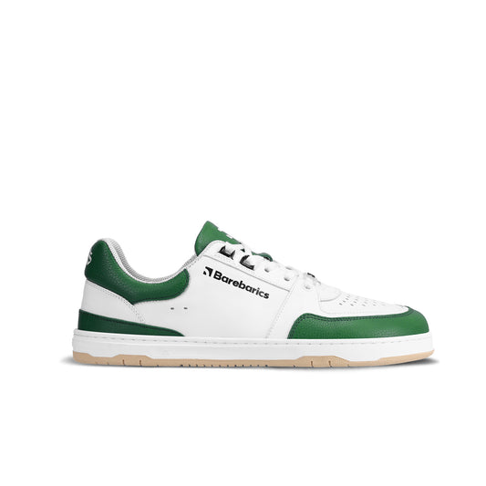 Barefoot Sneakers Barebarics Wave - White &amp; Dark Green