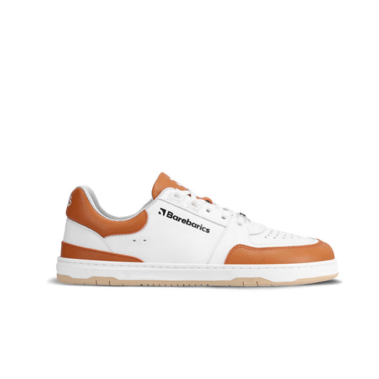 Barefoot Sneakers Barebarics Wave - White &amp; Orange