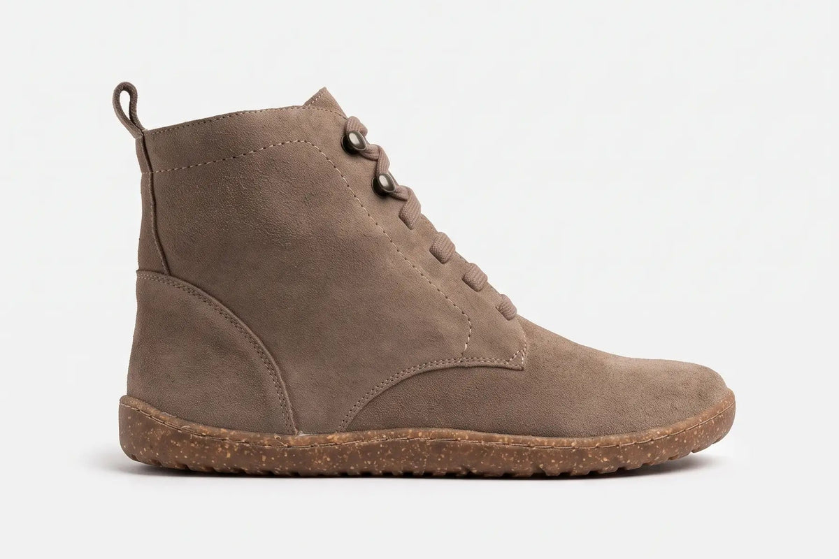 Vivant V-2763 Botines Barefoot Serraje Topo