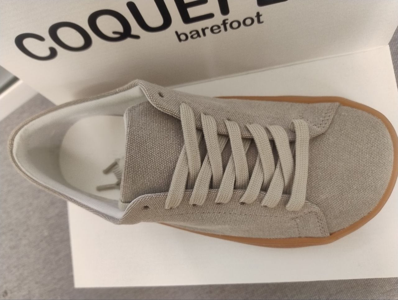 Coqueflex deportivas lona barefoot azul marino modelo 4421 panna