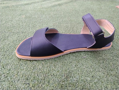 Sandalias barefoot respetuosas Flexi Nens 70144-LI negro