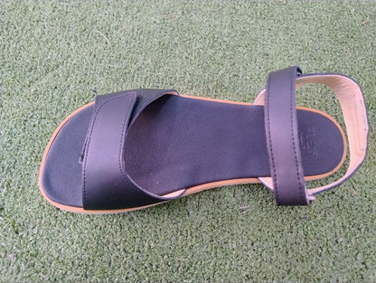 Sandalias barefoot respetuosas Flexi Nens 70144-LI negro