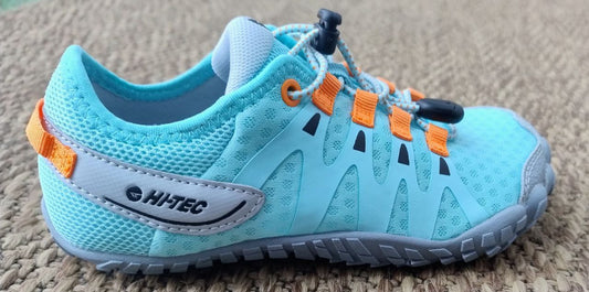 Hi-Tec  Abyss zapatillas barefoot azul acqua infantil
