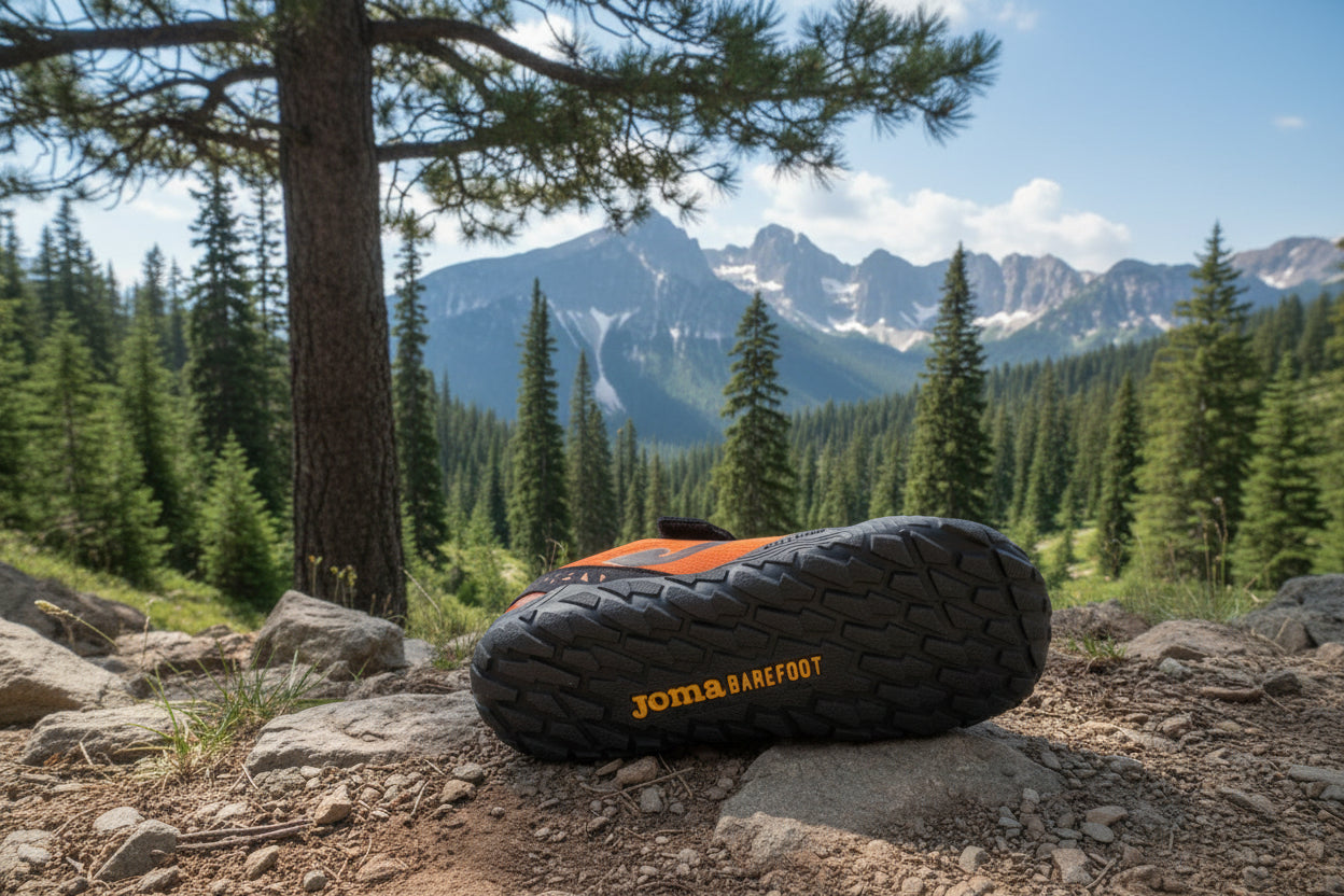 Zapatillas Barefoot Trail Running TUNDRA JUNIOR 2605 naranja negro – Libertad y Agarre para Pequeños Exploradores