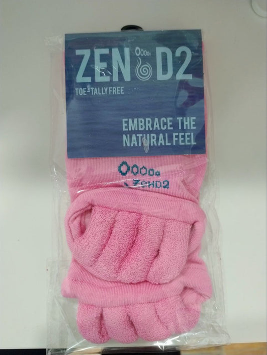 ZenD2 calcetines separadores de dedos relax y ayuda juanete rosa