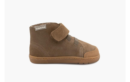 U540 Carlet - Botín Unisex Barefoot (Topo) horma ancha